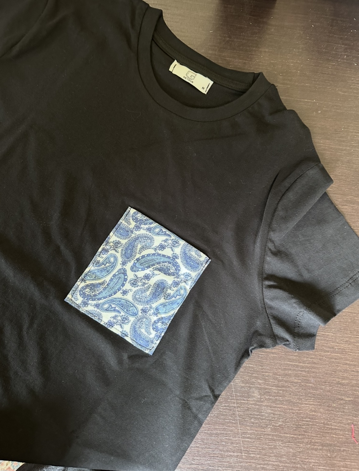 The Paisley pocket t-shirt
